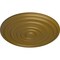 Ekena Millwork Carton Ceiling Medallion (For Canopies up to 2 5/8"), Hand-Painted Gold, 12 5/8"OD x 1"P CM13CAGLS - alternate 2